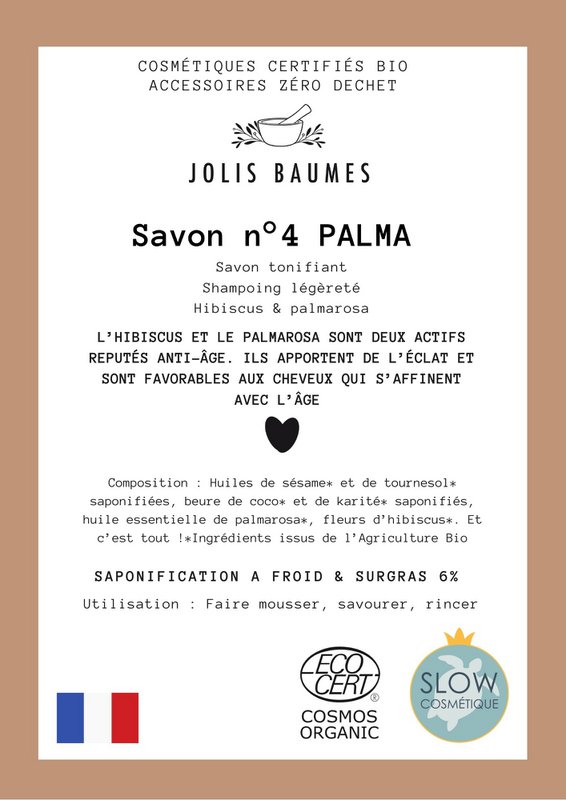 Savon n°4 PALMA