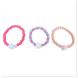 Bracelets Rose 3 pieces