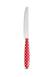 Mes Rood met stippen 21 cm