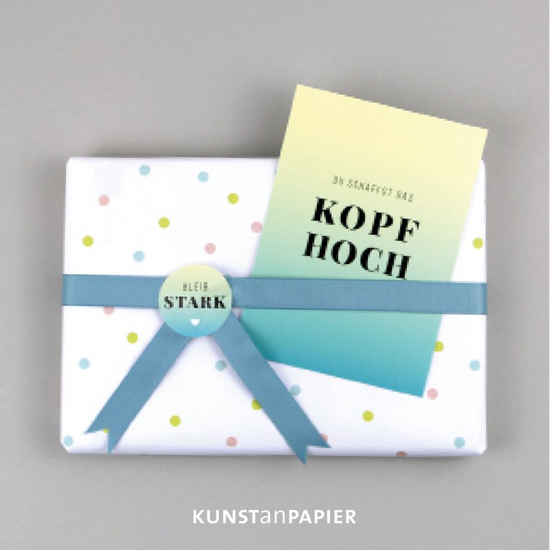 Geschenkpapier Punkte Emma