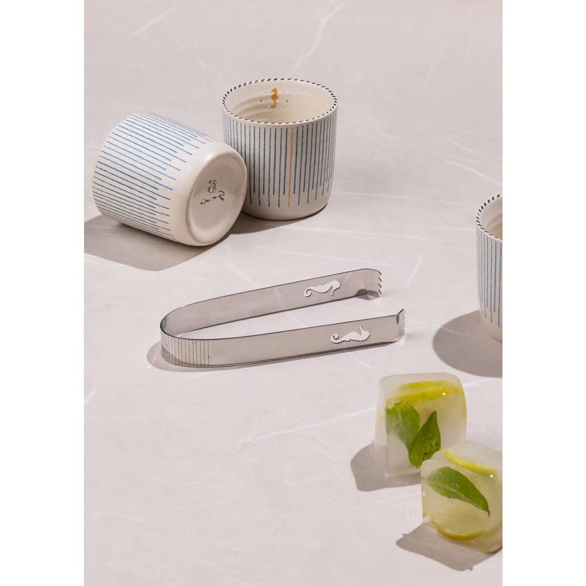 Mirissa Tongs - Silver