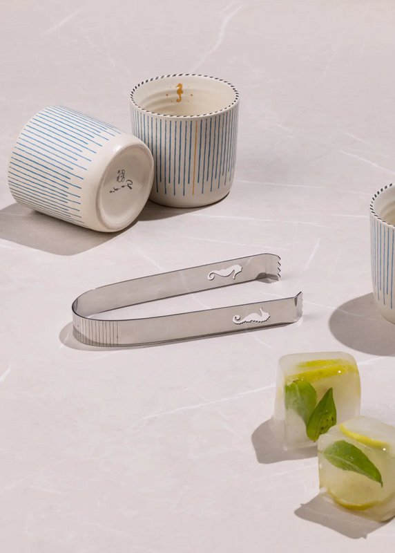 Mirissa Tongs - Silver