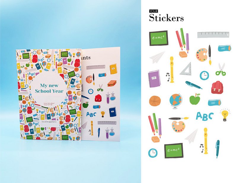 "Back to school" notebook
