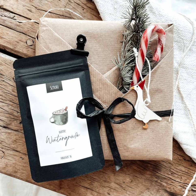 CHOCOLATE DROPS | cup | mini bag of whole milk