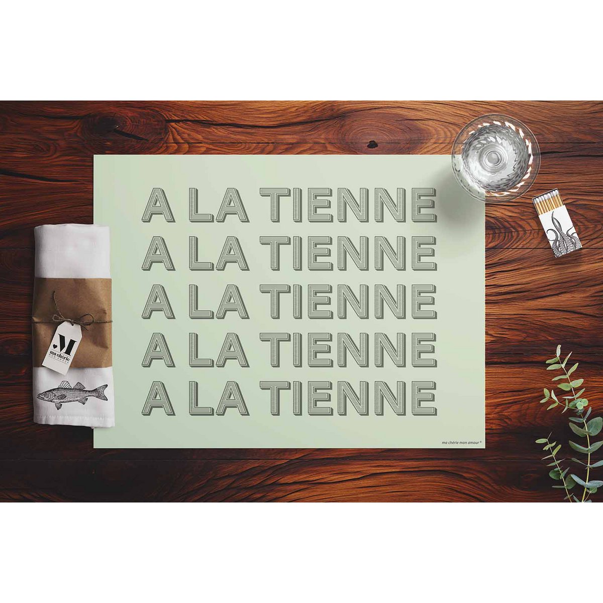 Placemat A la tienne