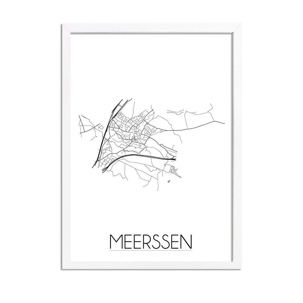 Meerssen Map poster