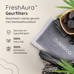 FreshAura Geurvreter Filter 4er-Pack