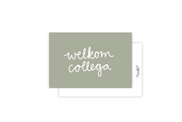 Mini card | Welcome colleague