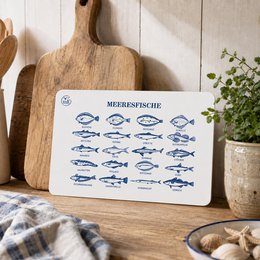 Breakfast board melamine fish “sea fish”