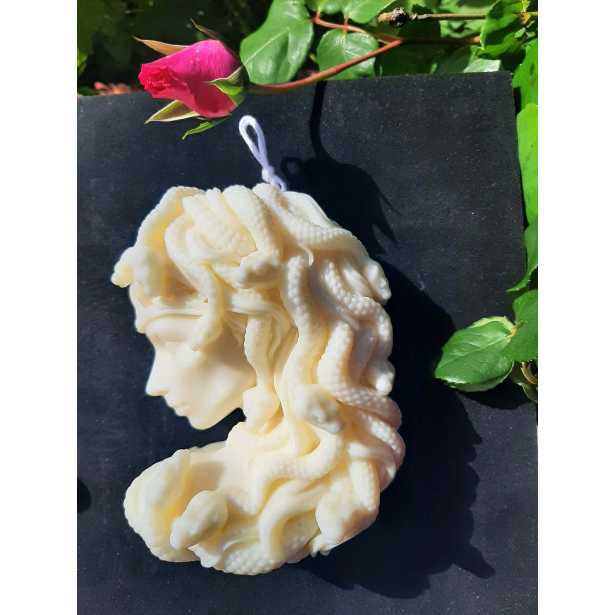 Medusa Profile Candle
