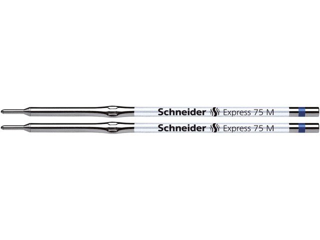 Refill Schneider Express 75 M blue, blister of 2 pcs.
