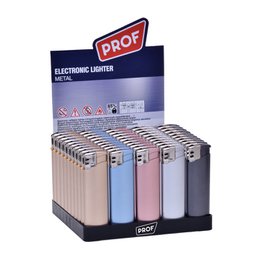 PROF LIGHT METAL ELEKTRONISCHES FEUERZEUG DL50