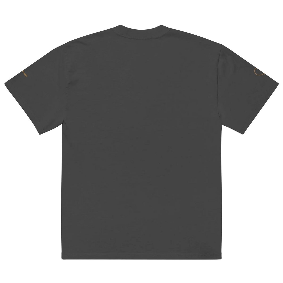 Boldly You Oversized falmet t-shirt med gammelt guldbroderi
