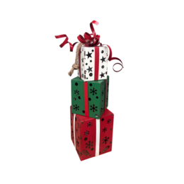 Iron Christmas Gift Tower