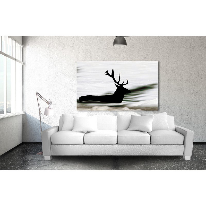 Acrylic glass billeder - Swimming Deer