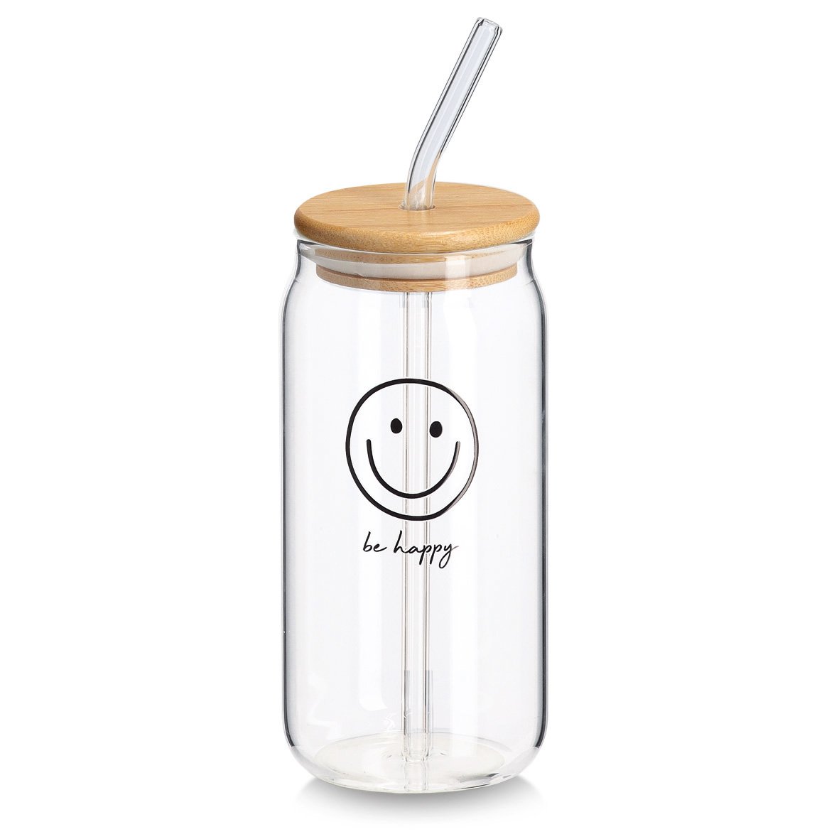 Drinking glass "Happy" 500ml FSC 100%