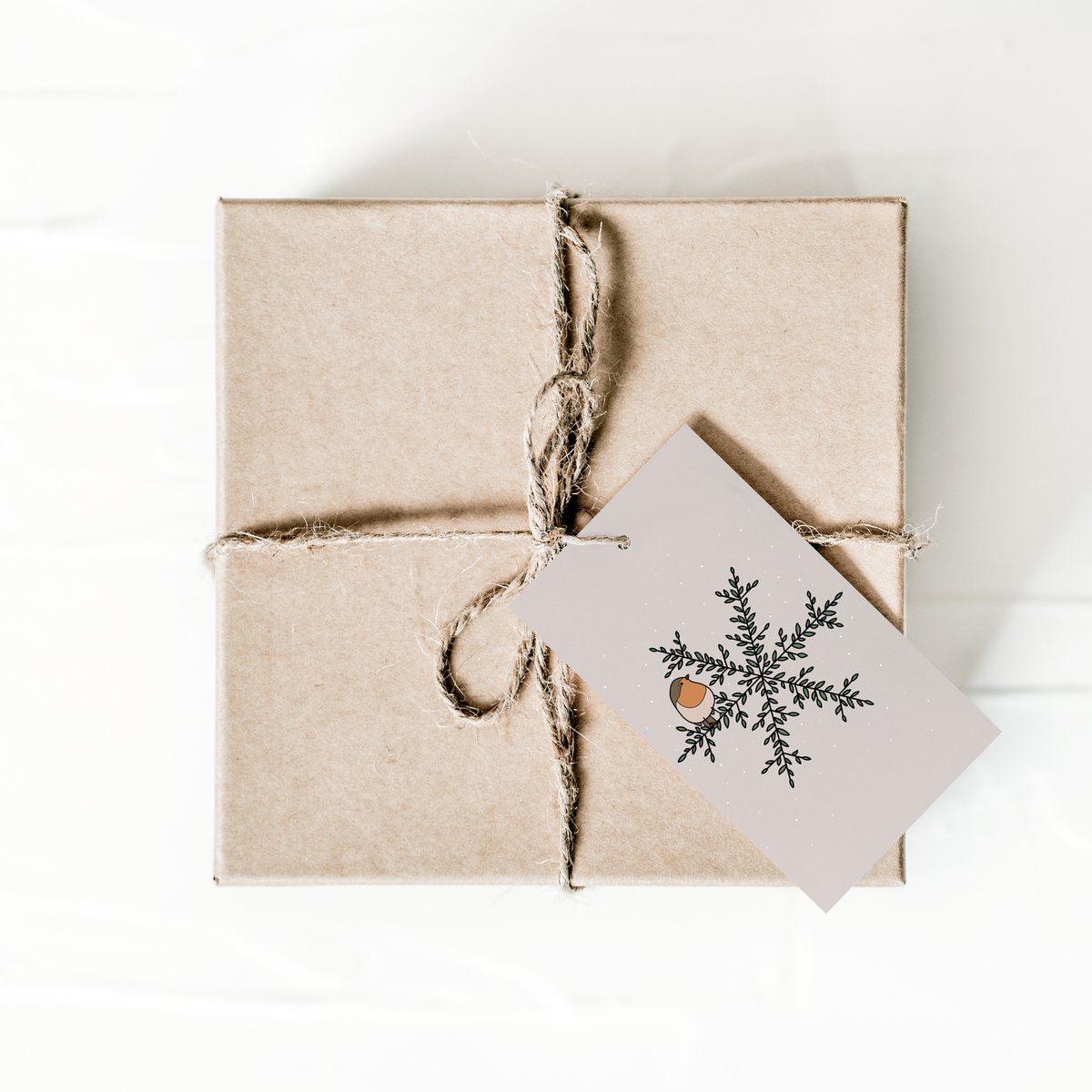 Ensemble d'étiquettes de cadeau de Noël