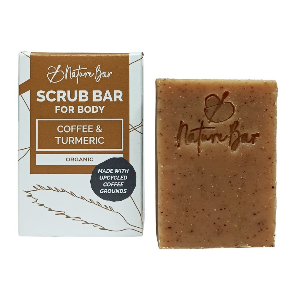 Koffie scrubzeep natuurlijke zeep bar