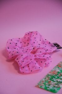 Polka Dot Scrunchie