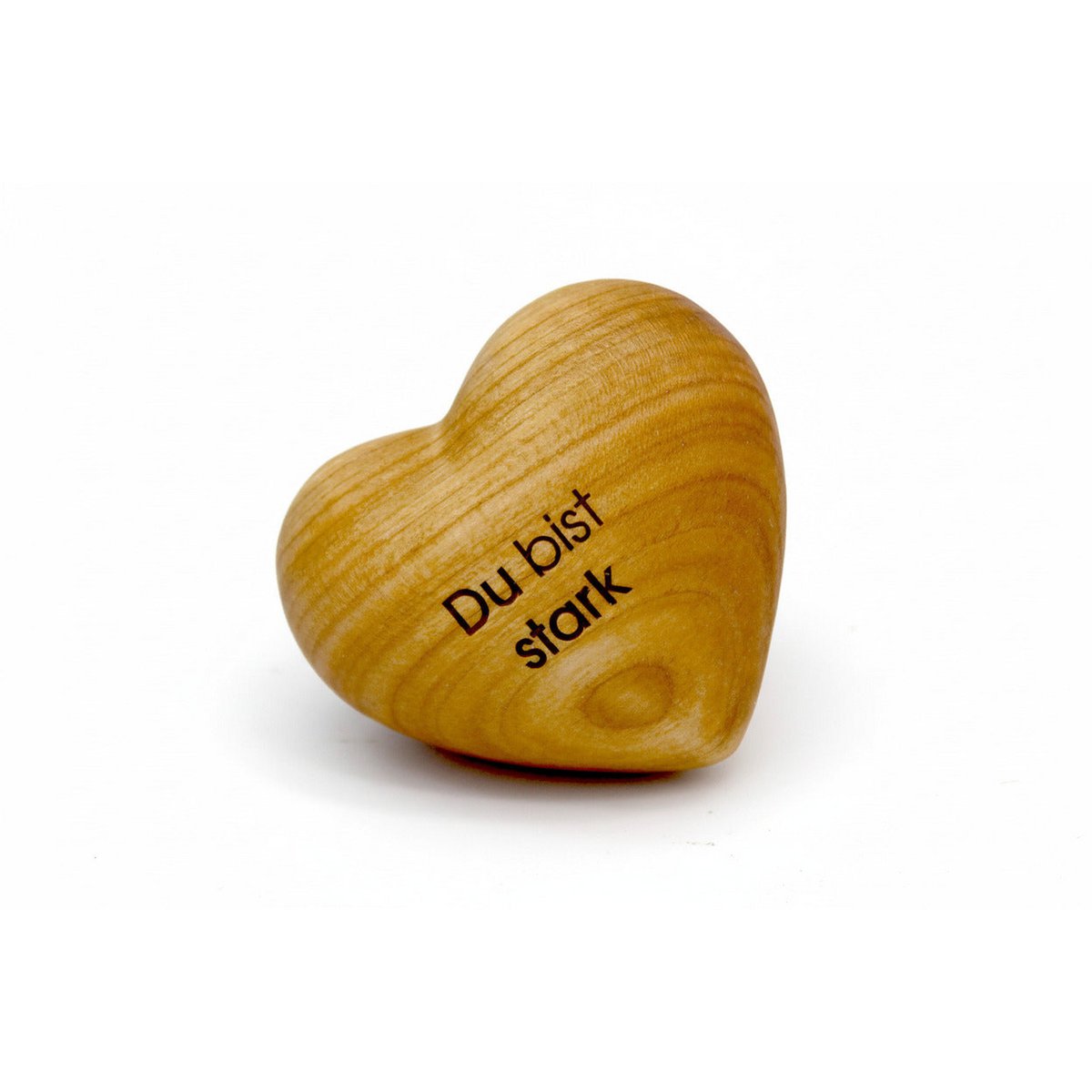 Merci Coeur en bois Tu es fort