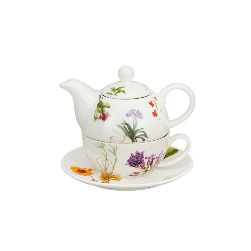 DUO FLOWERS Tea for One, 350ml, COLORS OF NATURE, Giftbox