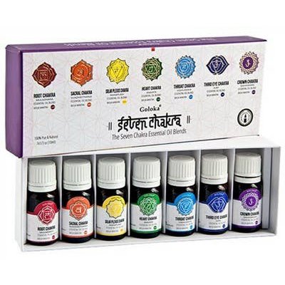 Goloka 7 Chakra Giftpack Essential Oil 10 ml
