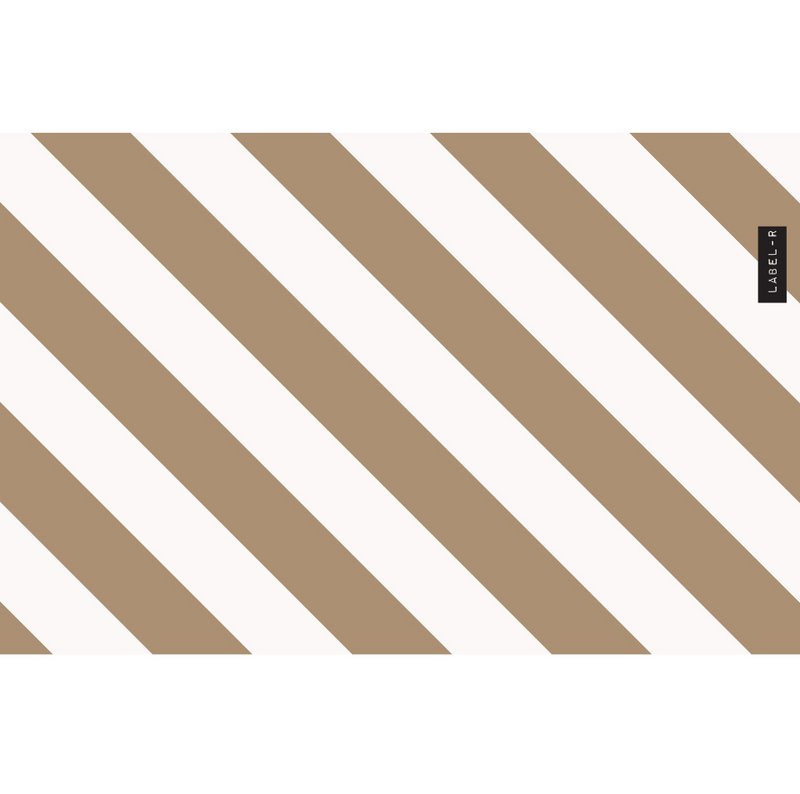 Induktionsschutzstreifen Khaki 80x52cm