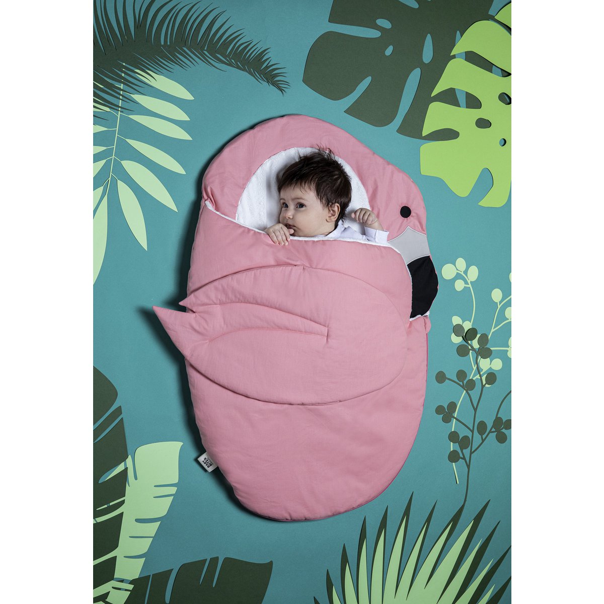Saco para bebé - Flamenco Rosa