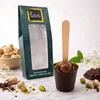 Bitter Trinkschoko Stick - Pistazien, Praline | 60g