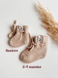 Merino Wol Slffen Neugeborene - Sand