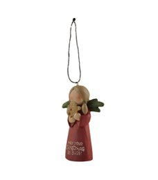 Resin angel Sweet Christmas 8,5 cm Isabelle Rose