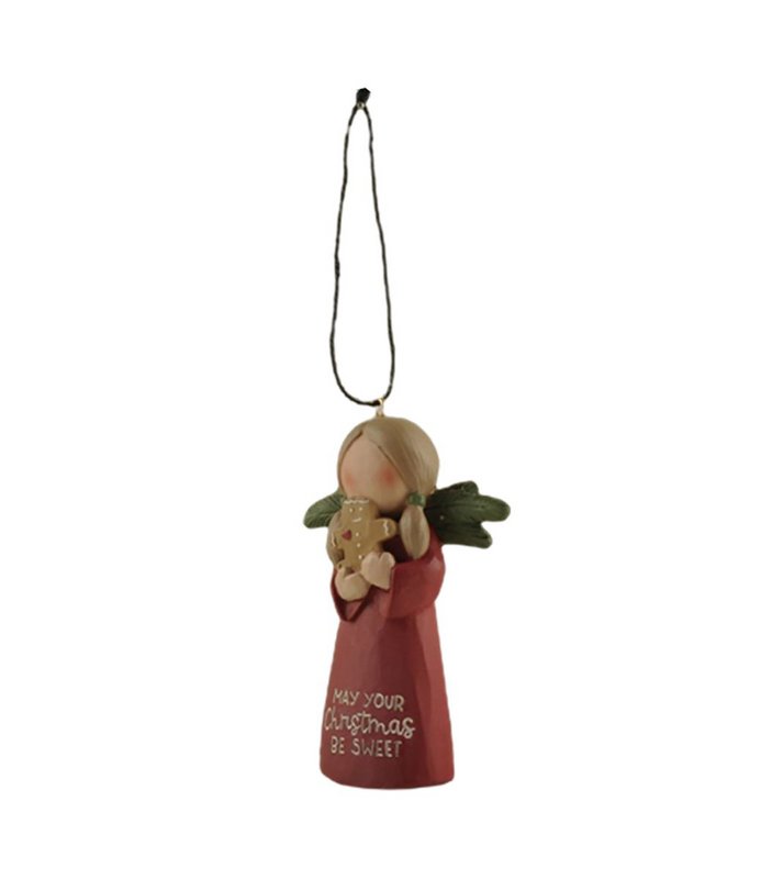 Resin angel Sweet Christmas 8,5 cm Isabelle Rose