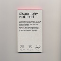 Risographie To-do Block (7,4 x 12,8 cm)