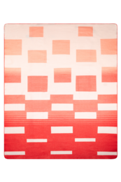 Cuadros The Falling Blocks Rojo Coral