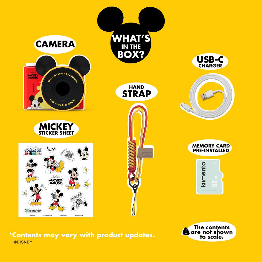 Mini cámara de Mickey Mouse de Disney