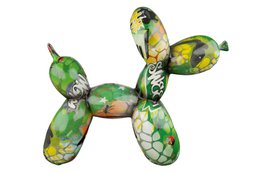 Street art cane poli palloncino VE 2