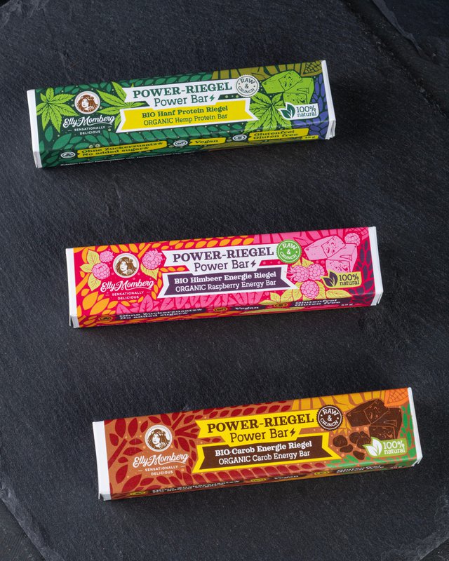 Energie Riegel con algarroba - 3er juego I 127 g