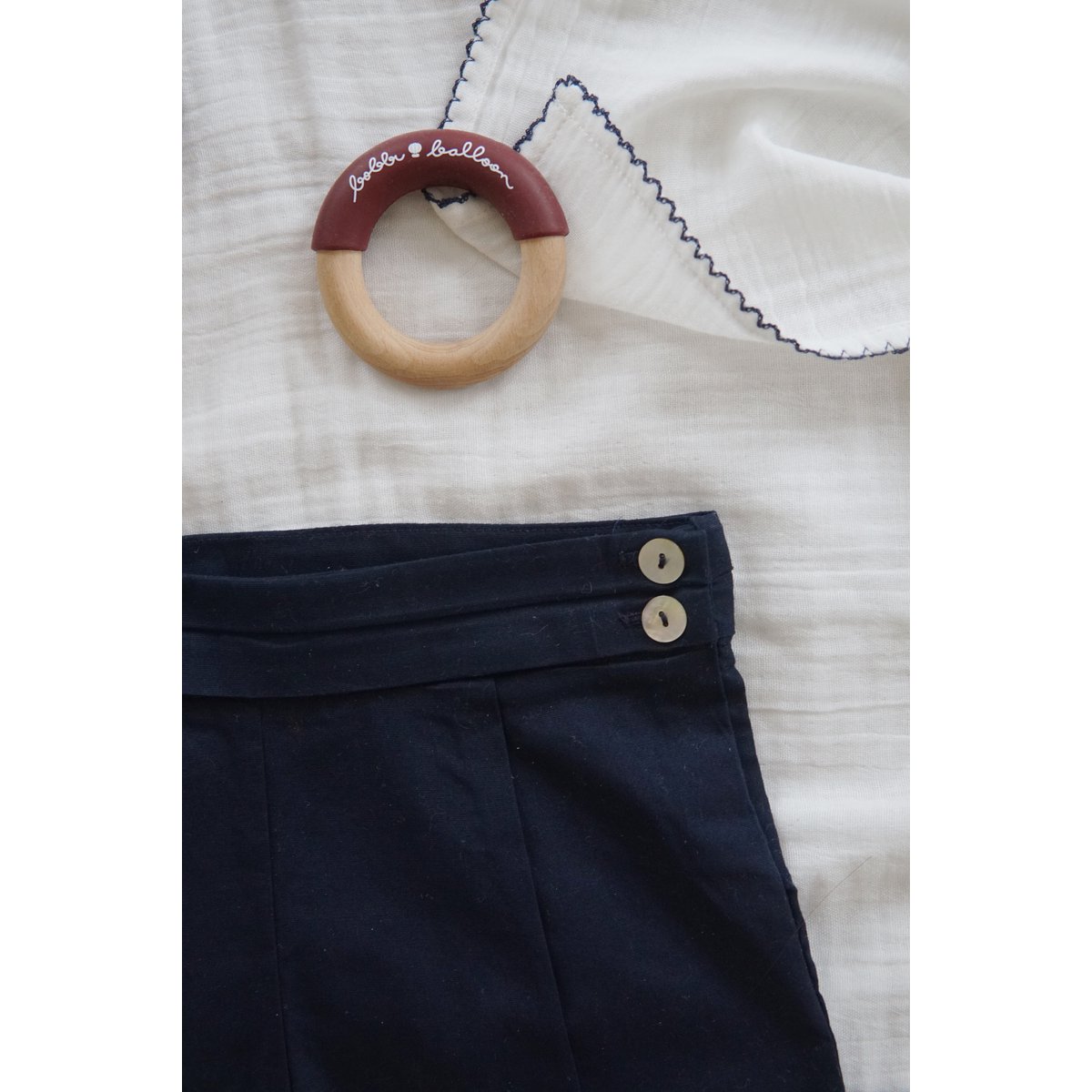 Bermuda elasticizzati - Blu navy