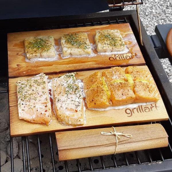 Cedar wood boards for grilling - from 100% natural western red cedar wood