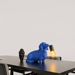Lampada da tavolo di bassotti