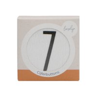 Ribbel buttons olijf B