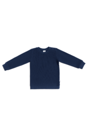 ID 2017 | Felpa Kinder Piqué Basic - Indaco