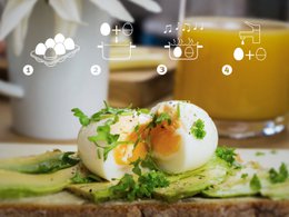 Seal beep egg / intelligent egg timer