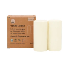 Solid deodorant with cocoa butter