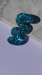 ⋒ Harzhaarclippack - Glitzer Ozean (7 Artikel) ⋒