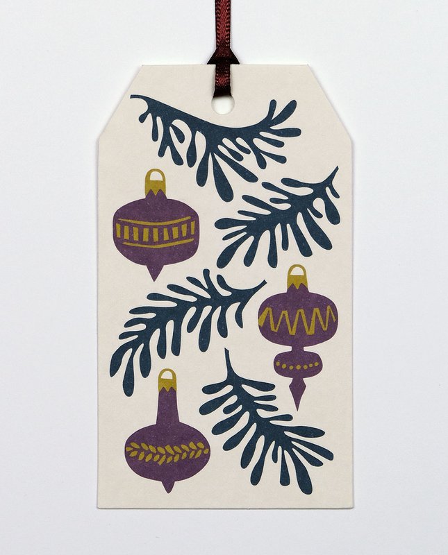 Geschenkanhänger Twigs & Baubles