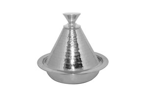 Mampered individuele roestvrijstalen tagine