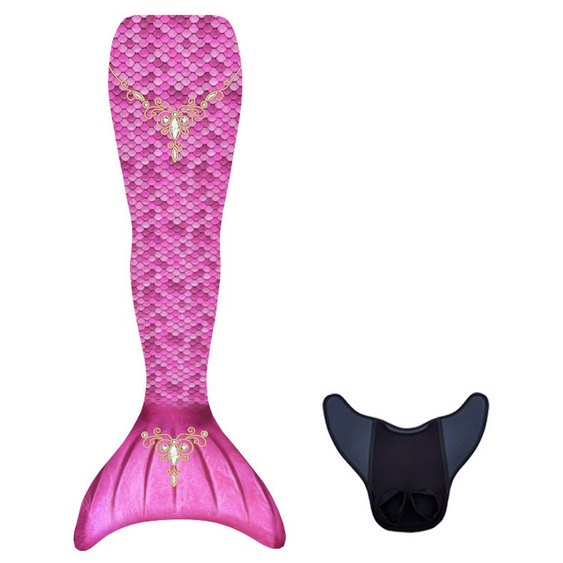 Kuaki Mermaids - Mermaid Tail Set Princess - S - 10 Years