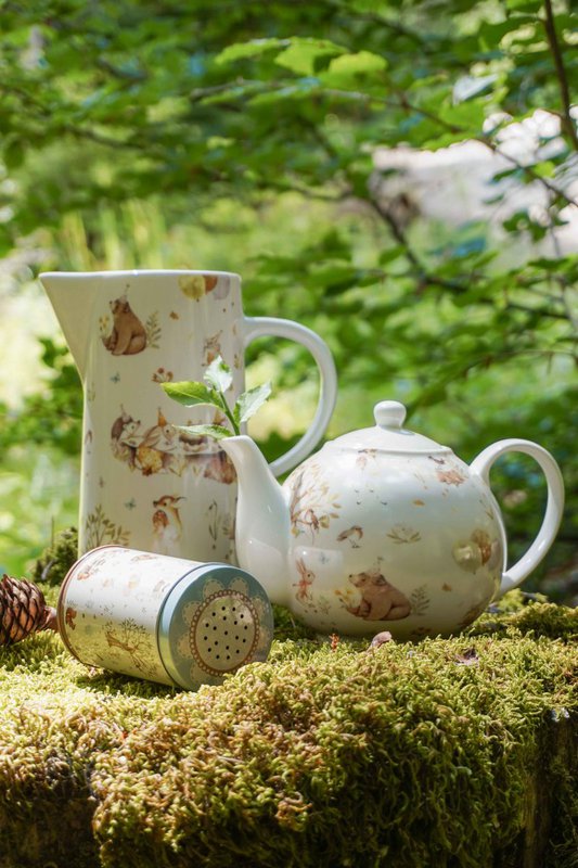Jarra de porcelana Forest Party 1 litro Isabelle Rose