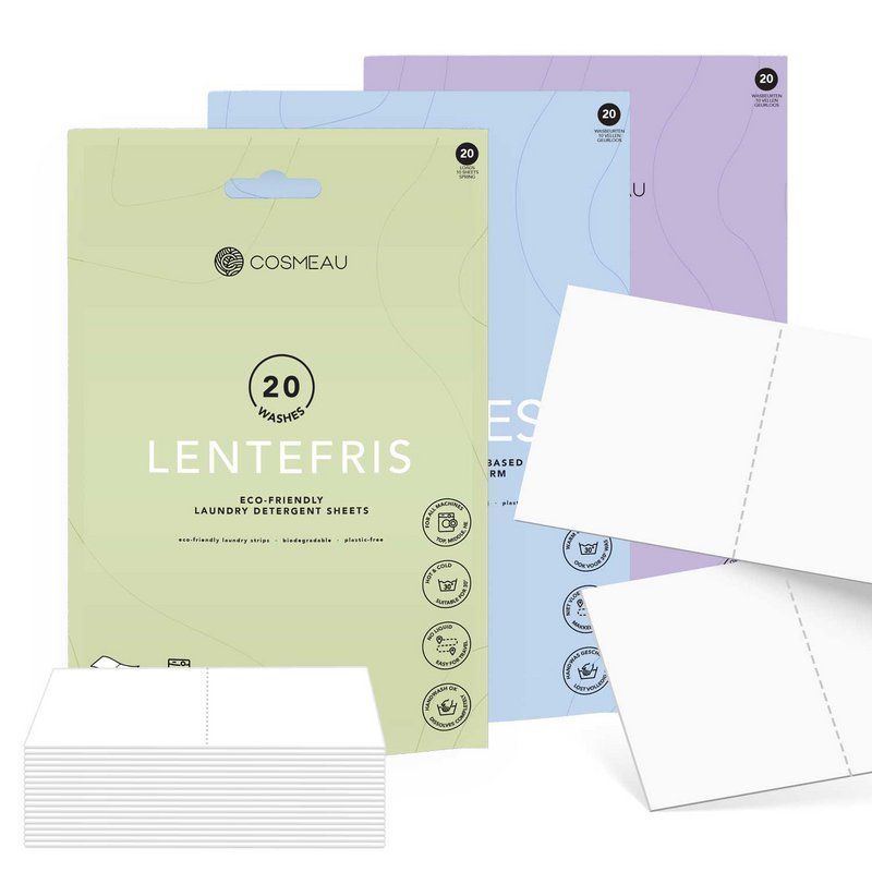 Trial Pack Laundry Sheet Spring Seabreeze Lavender